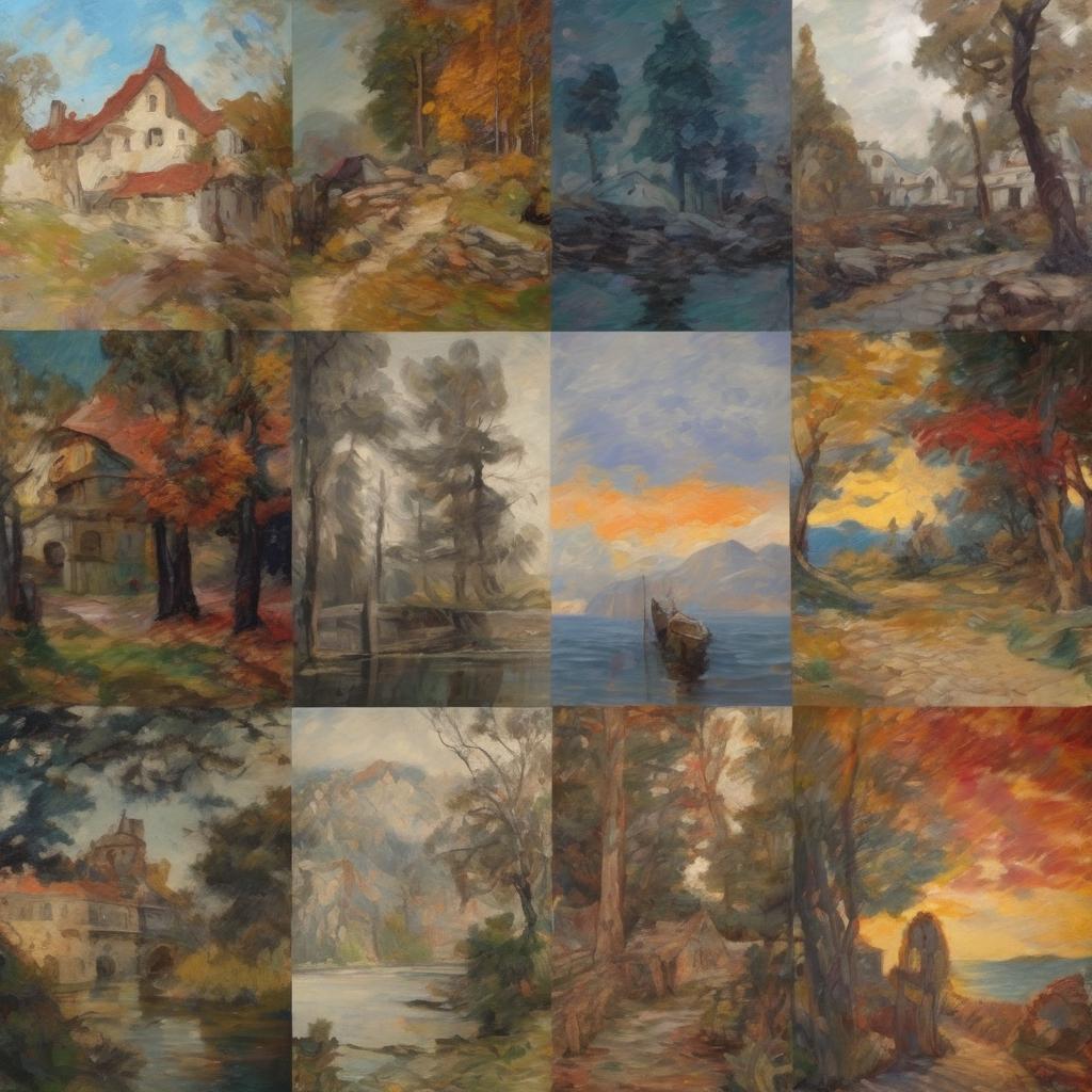 Το μοναδικό ύφος και οι τεχνικές του καλλιτέχνη